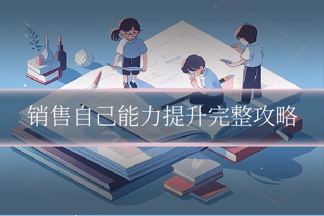销售自己能力提升完整攻略