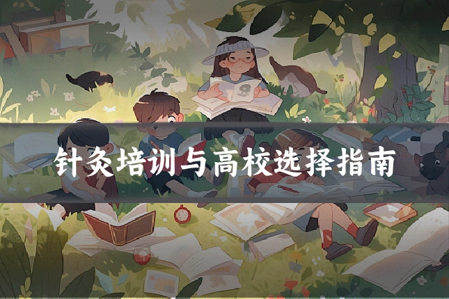 针灸培训与高校选择指南