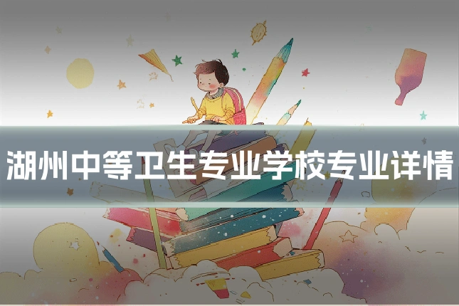 湖州中等卫生专业学校专业详情