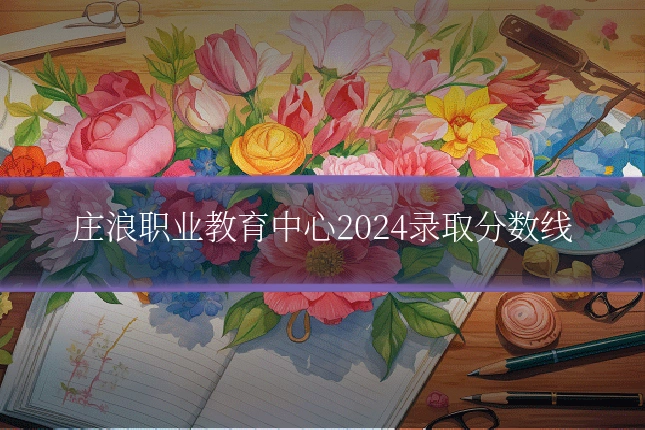 庄浪职业教育中心2024录取分数线