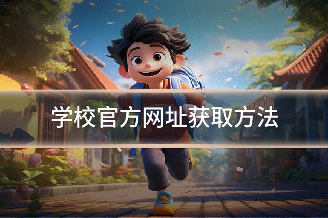 学校官方网址获取方法