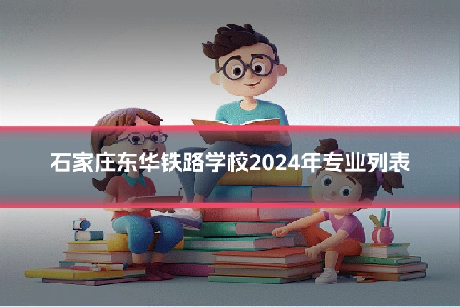 石家庄东华铁路学校2024年专业列表