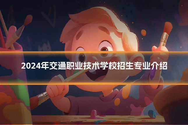2024年交通职业技术学校招生专业介绍