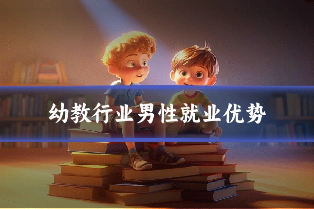 幼教行业男性就业优势