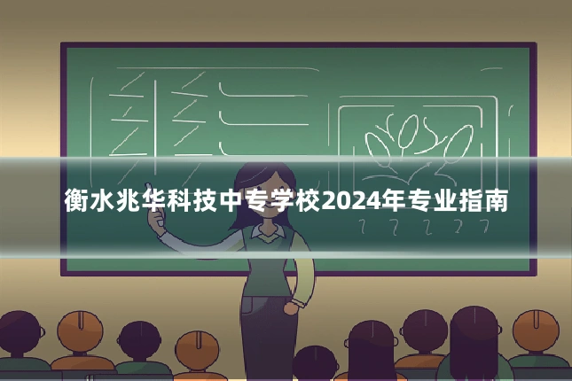 衡水兆华科技中专学校2024年专业指南