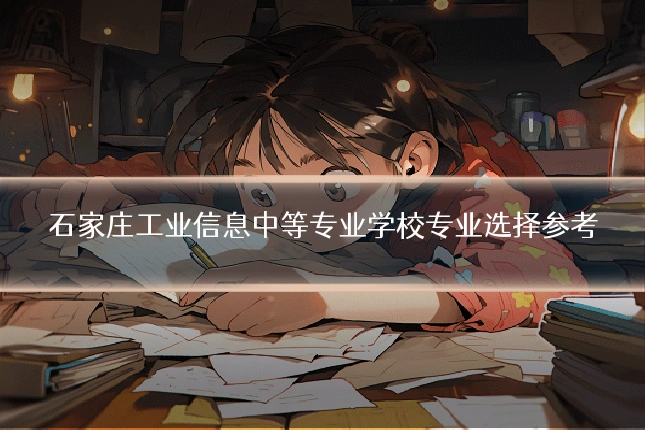 石家庄工业信息中等专业学校专业选择参考