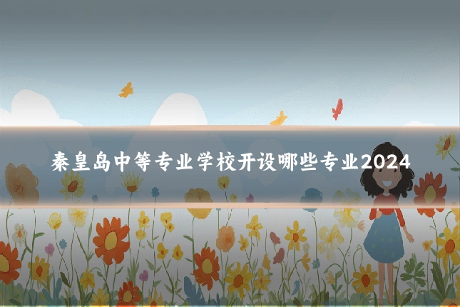 秦皇岛中等专业学校开设哪些专业2024