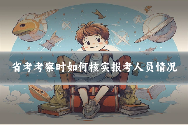 省考考察时如何核实报考人员情况
