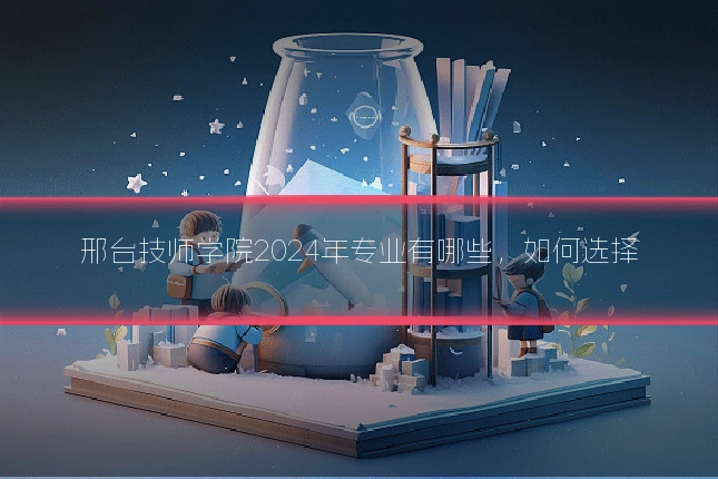 邢台技师学院2024年专业有哪些，如何选择