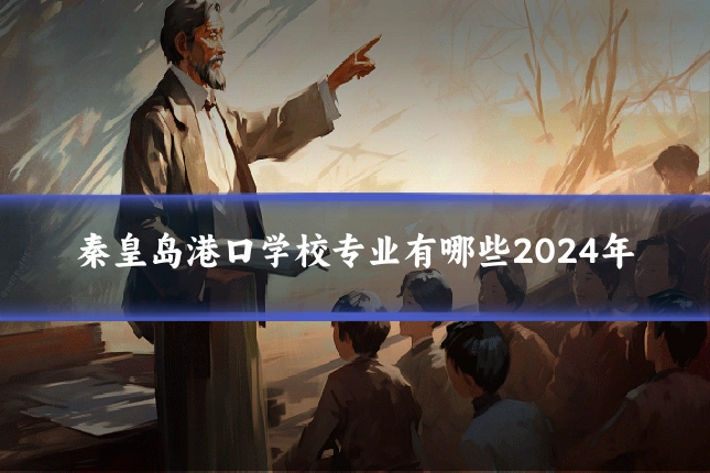 秦皇岛港口学校专业有哪些2024年