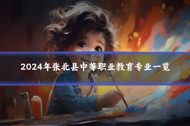 2024年张北县中等职业教育专业一览