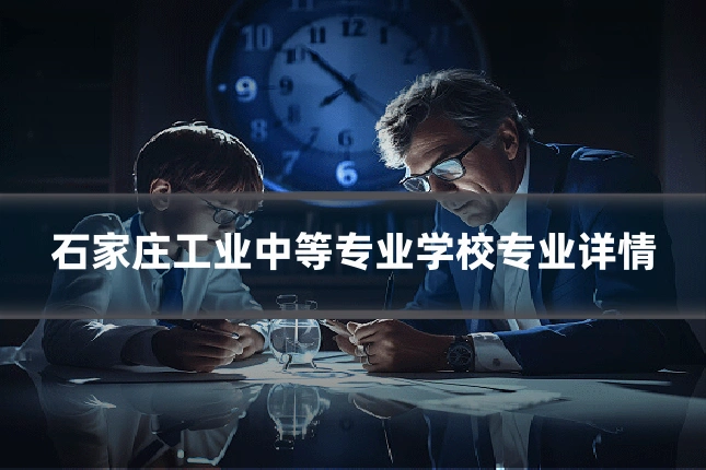 石家庄工业中等专业学校专业详情
