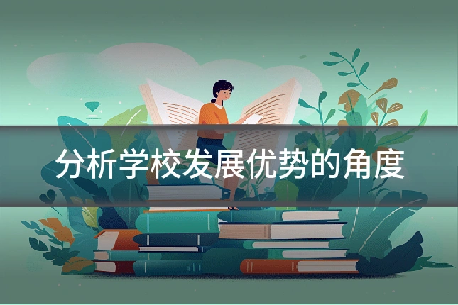 分析学校发展优势的角度