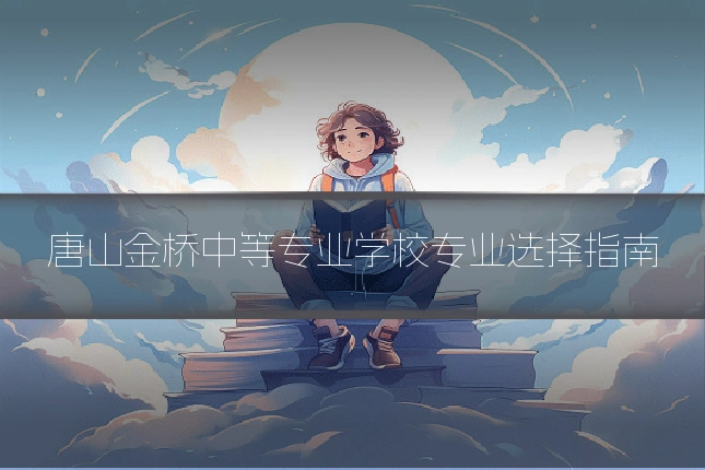 唐山金桥中等专业学校专业选择指南