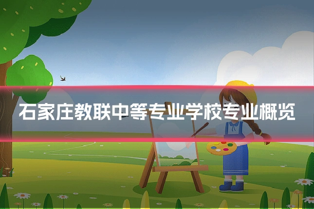 石家庄教联中等专业学校专业概览