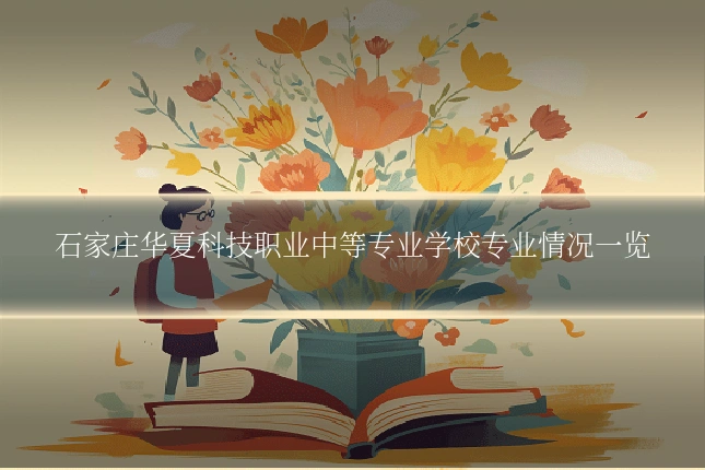 石家庄华夏科技职业中等专业学校专业情况一览