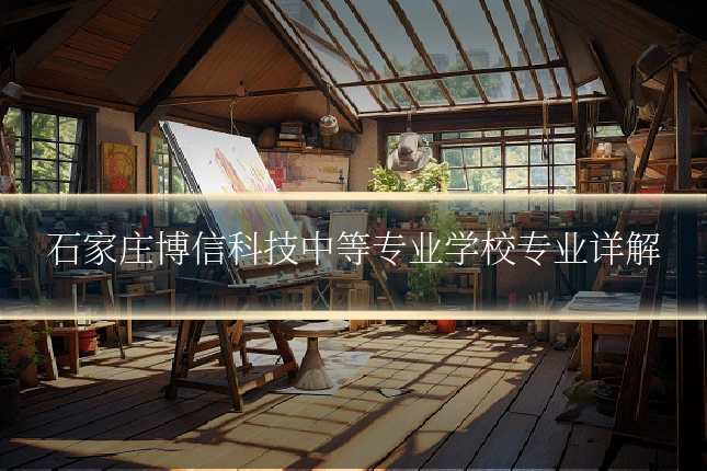 石家庄博信科技中等专业学校专业详解