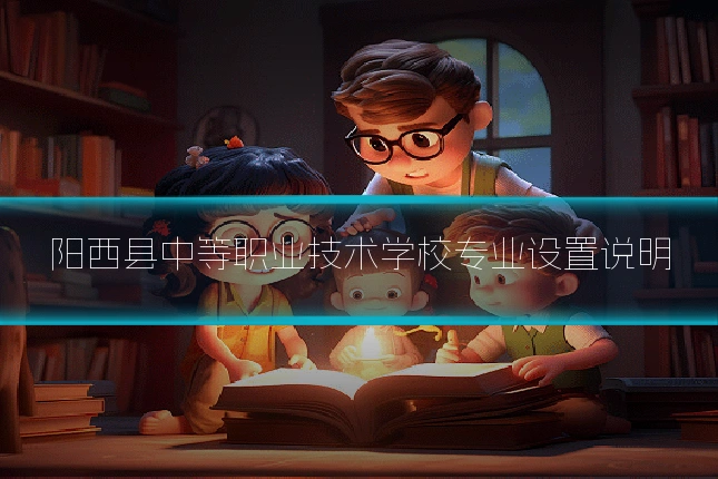 阳西县中等职业技术学校专业设置说明