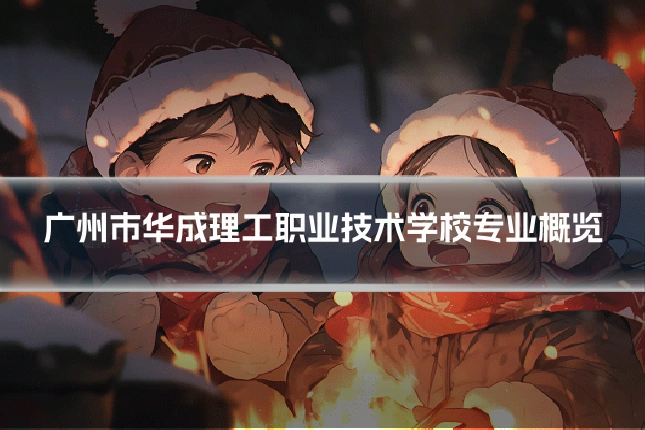 广州市华成理工职业技术学校专业概览
