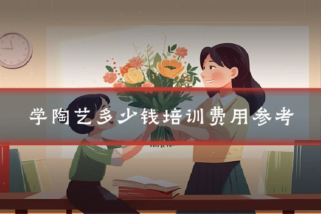 学陶艺多少钱培训费用参考
