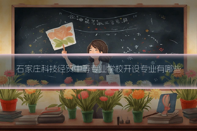 石家庄科技经贸中等专业学校开设专业有哪些