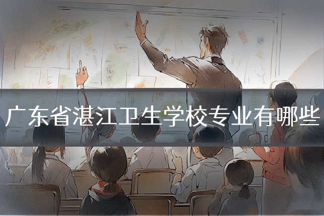 广东省湛江卫生学校专业有哪些