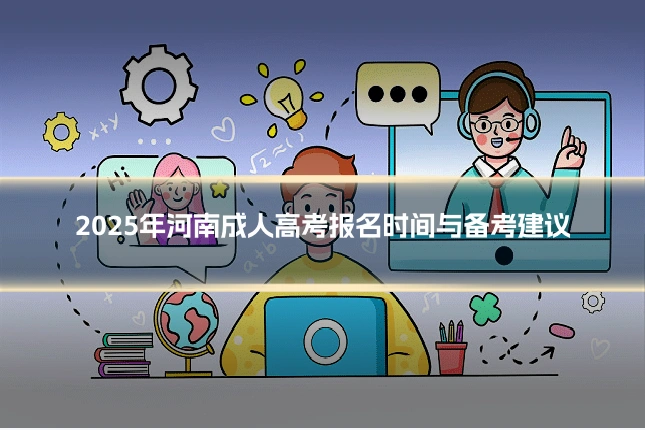 2025年河南成人高考报名时间与备考建议