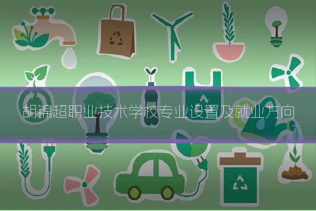 胡锦超职业技术学校专业设置及就业方向