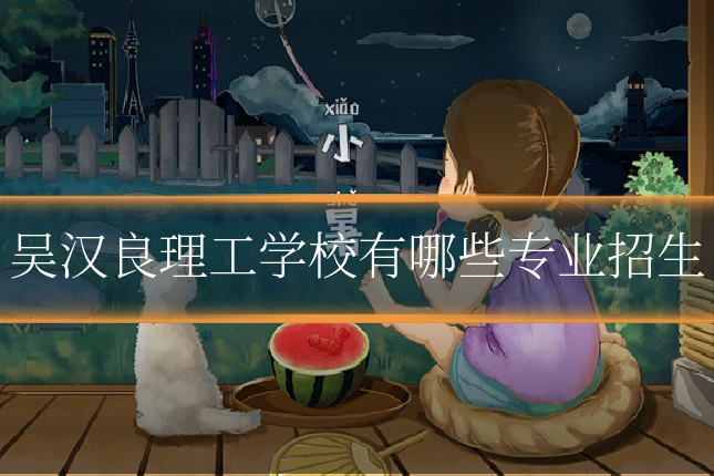 吴汉良理工学校有哪些专业招生