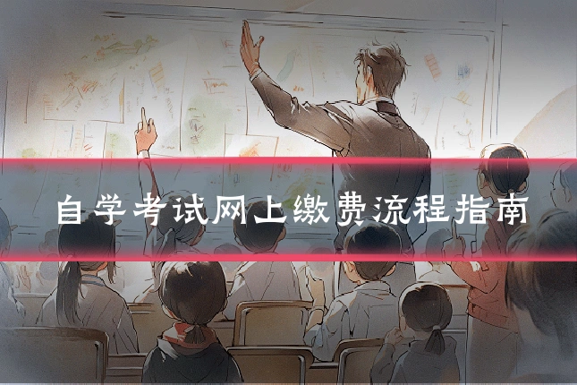 自学考试网上缴费流程指南