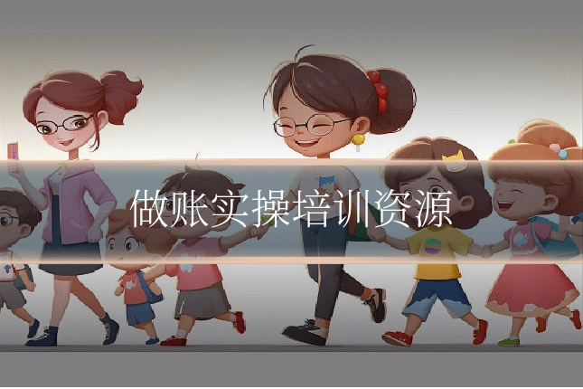 做账实操培训资源