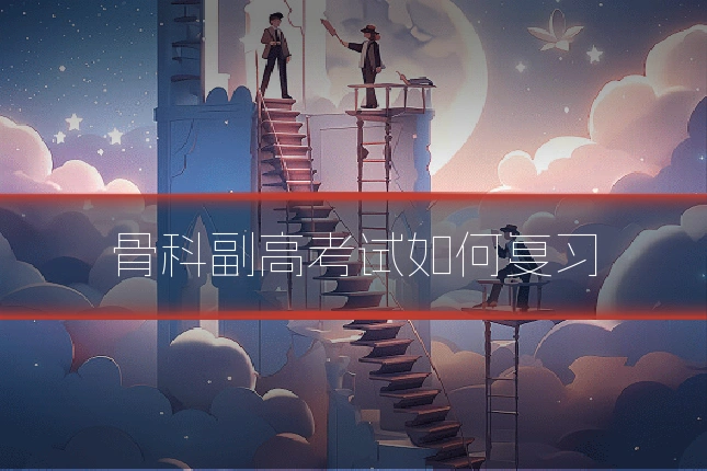 骨科副高考试如何复习