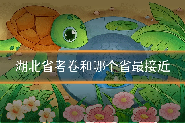 湖北省考卷和哪个省最接近