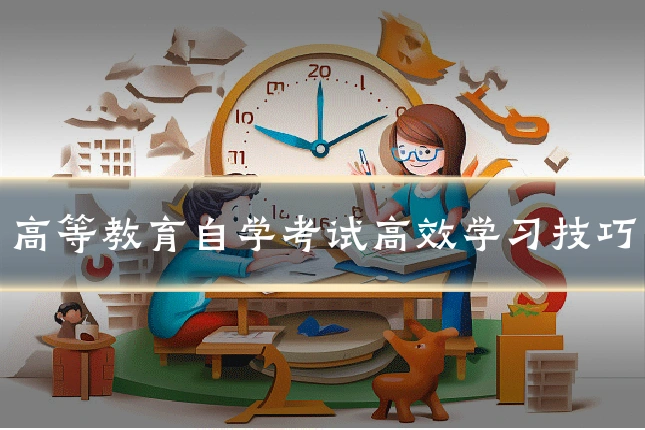 高等教育自学考试高效学习技巧