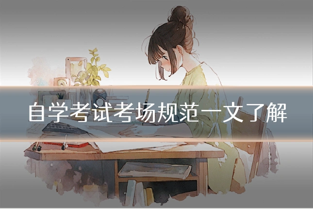 自学考试考场规范一文了解