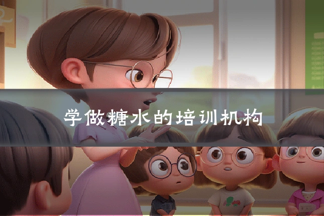 学做糖水的培训机构
