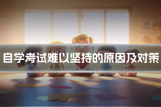自学考试难以坚持的原因及对策