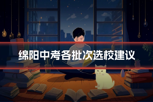 绵阳中考各批次选校建议