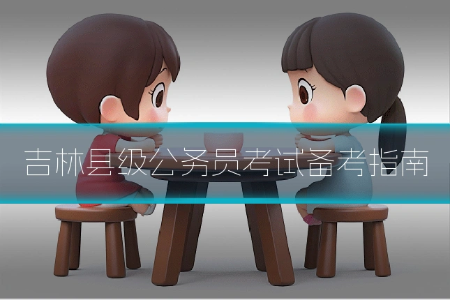 吉林县级公务员考试备考指南