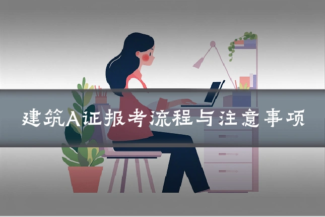建筑A证报考流程与注意事项