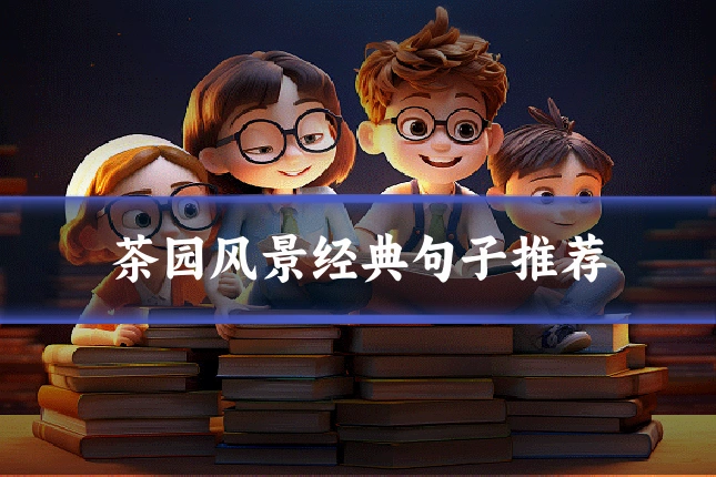 茶园风景经典句子推荐