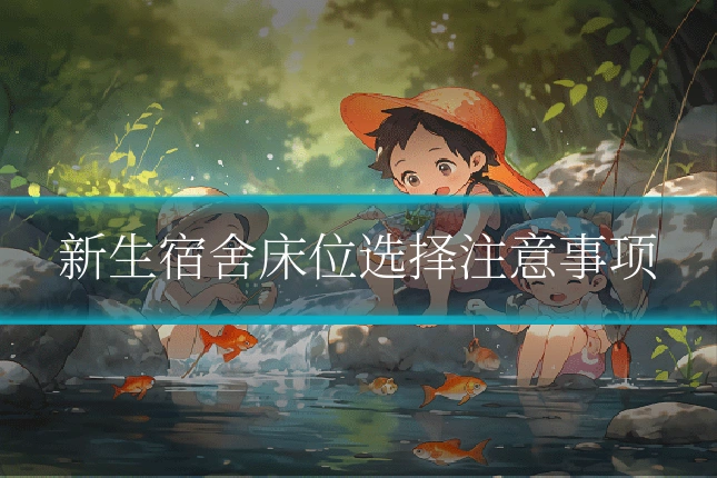 新生宿舍床位选择注意事项