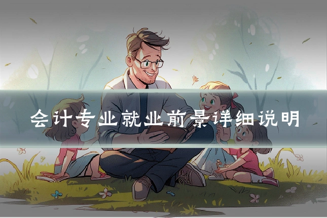 会计专业就业前景详细说明