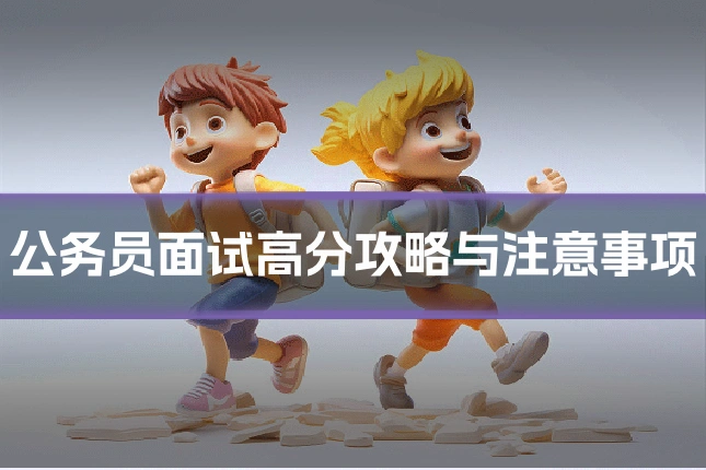 公务员面试高分攻略与注意事项