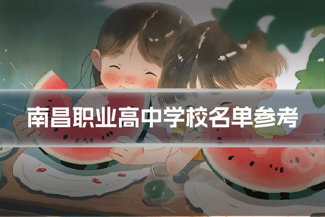 南昌职业高中学校名单参考