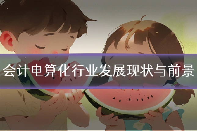 会计电算化行业发展现状与前景