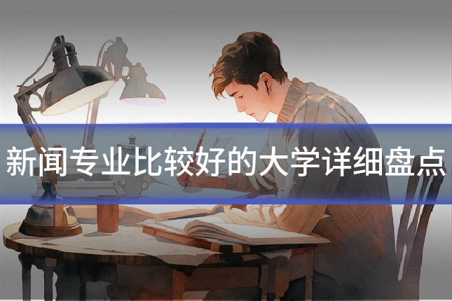 新闻专业比较好的大学详细盘点