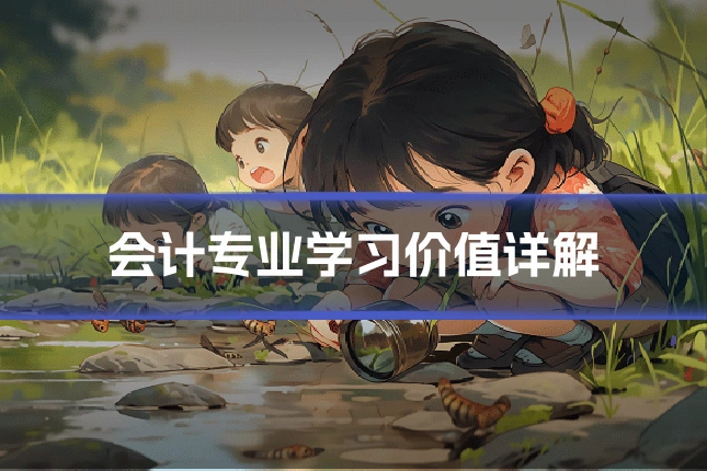 会计专业学习价值详解