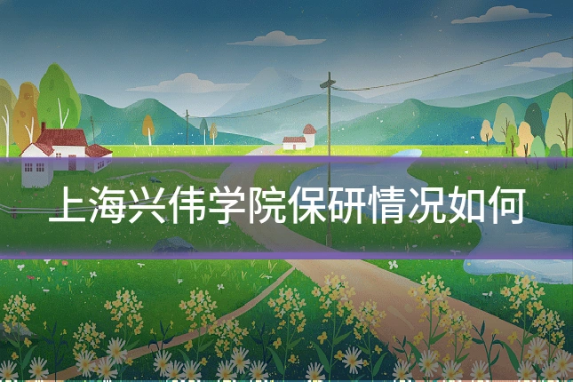 上海兴伟学院保研情况如何