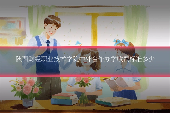 陕西财经职业技术学院中外合作办学收费标准多少